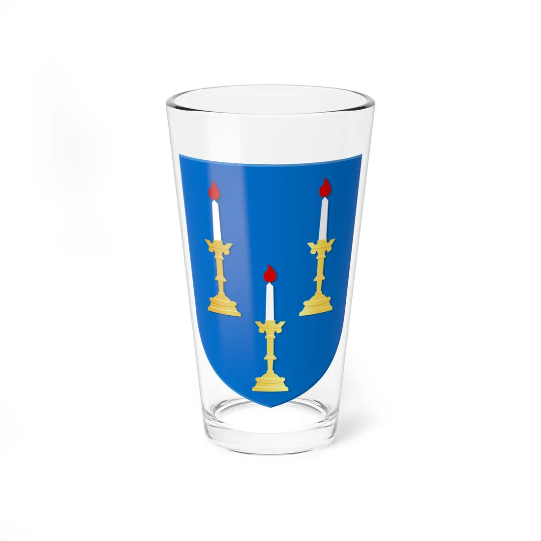 Wanneperveen wapen (Netherlands) (Coat of Arms) Pint Glass 16oz 16oz - Go Mug Yourself