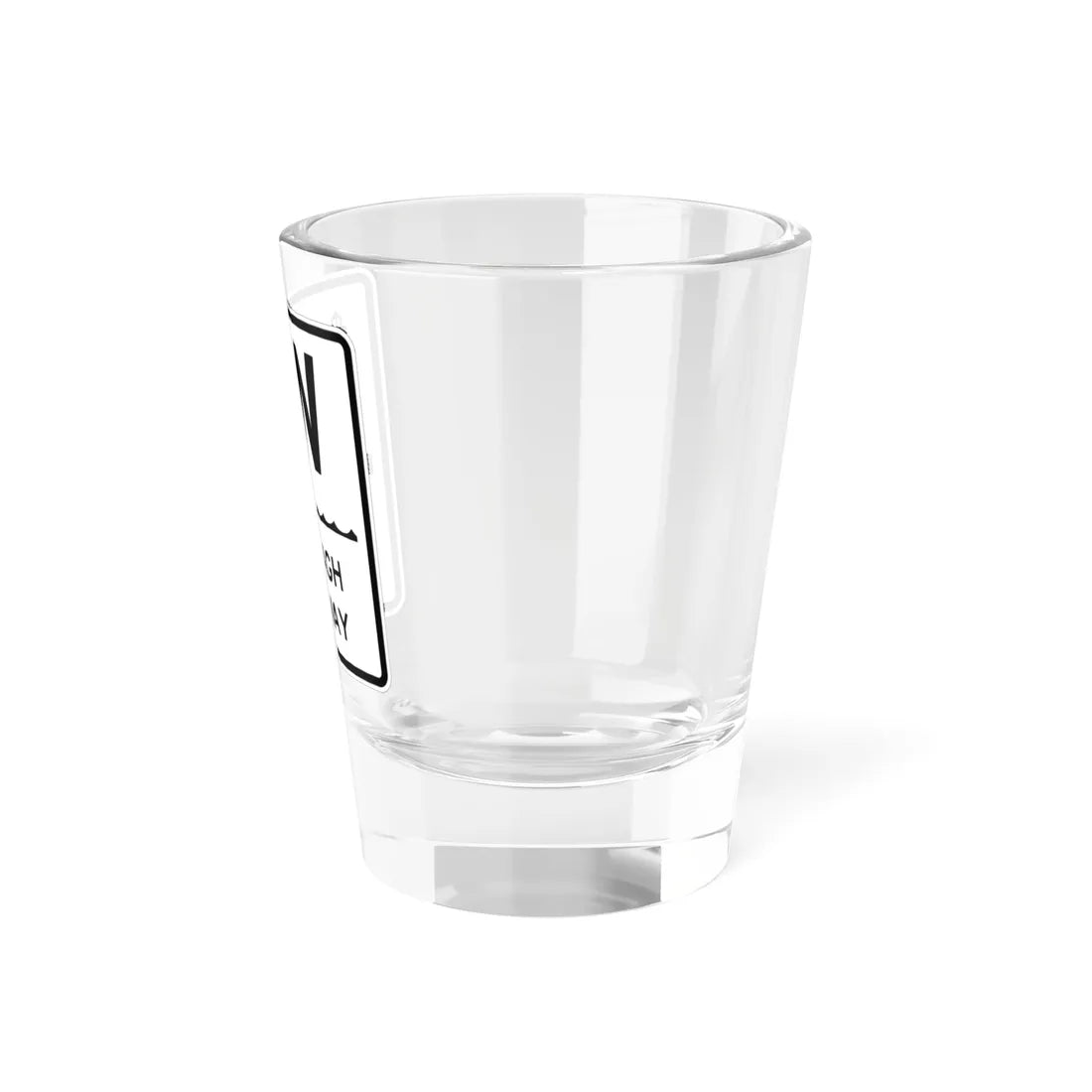 Wantagh Pkwy Shield (New York) (Road Sign) Shot Glass 1.5oz - Go Mug Yourself