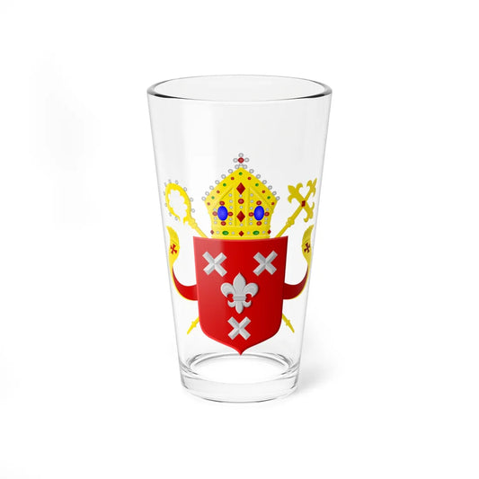 Wapen bisdom Breda (Netherlands) (Coat of Arms) Pint Glass 16oz 16oz - Go Mug Yourself