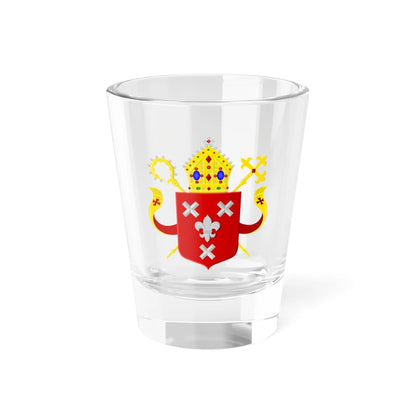 Wapen bisdom Breda (Netherlands) (Coat of Arms) Shot Glass 1.5oz 1.5oz - Go Mug Yourself