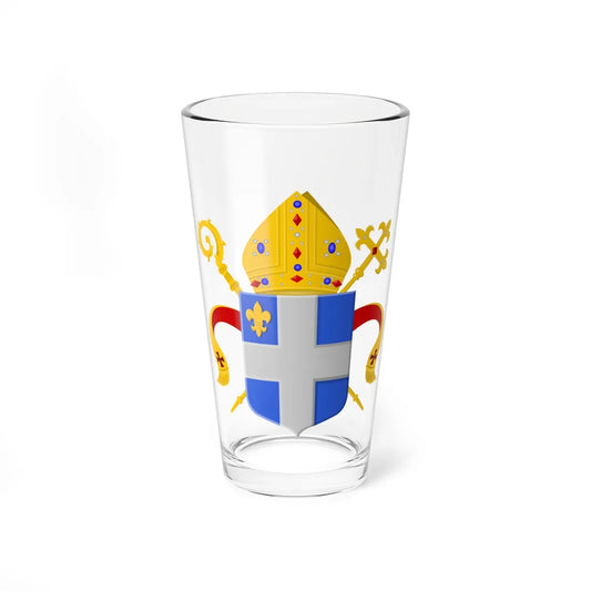 Wapen bisdom Roermond (Netherlands) (Coat of Arms) Pint Glass 16oz 16oz - Go Mug Yourself
