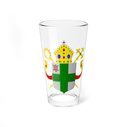 Wapen bisdom Rotterdam (Netherlands) (Coat of Arms) Pint Glass 16oz 16oz - Go Mug Yourself