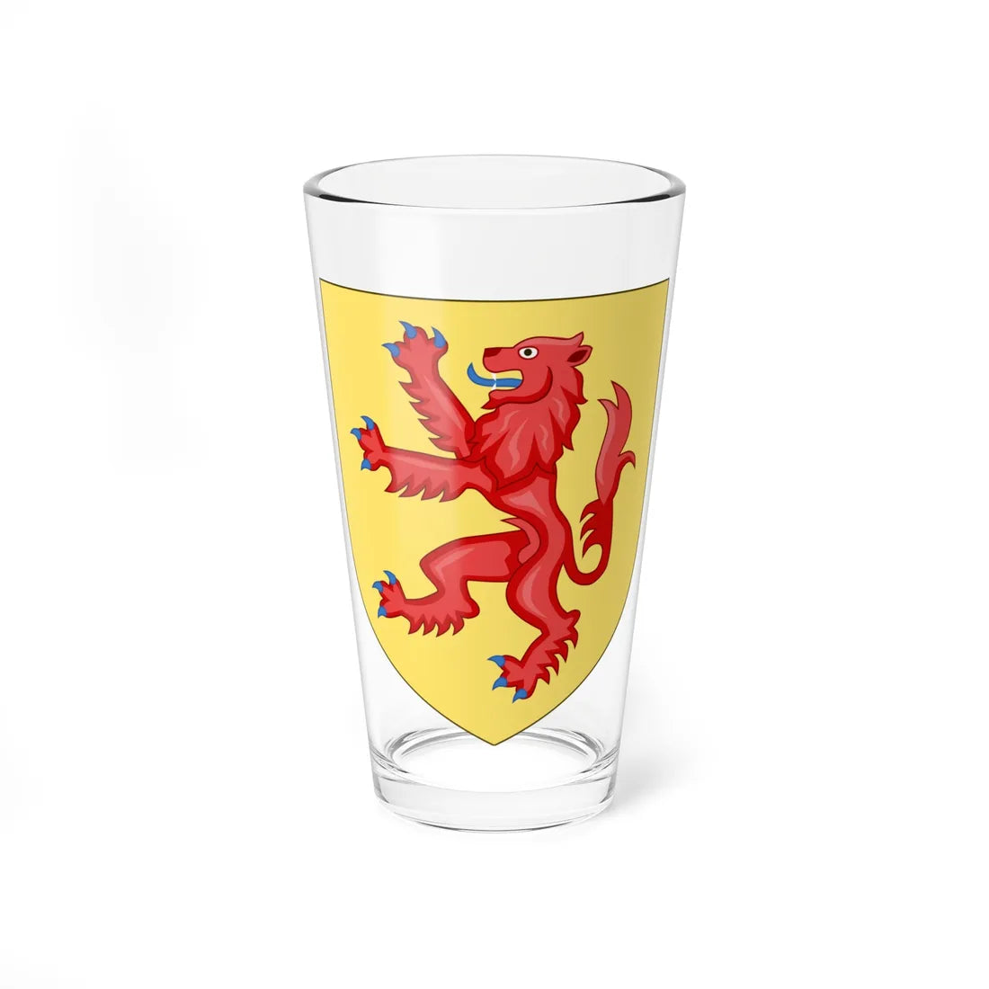 Wapen graafschap Holland (Netherlands) (Coat of Arms) Pint Glass 16oz 16oz - Go Mug Yourself