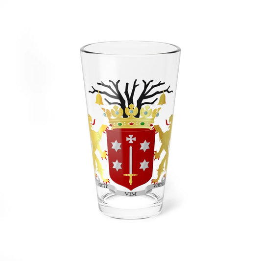 Wapen Haarlem (Netherlands) (Coat of Arms) Pint Glass 16oz 16oz - Go Mug Yourself