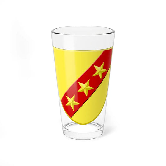 Wapen Hazerswoude (Netherlands) (Coat of Arms) Pint Glass 16oz 16oz - Go Mug Yourself