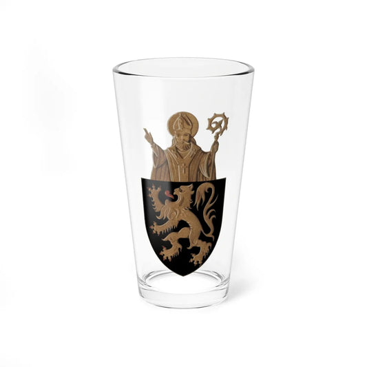 Wapen Kapelle-op-den-Bos (Belgium) (Coat of Arms) Pint Glass 16oz 16oz - Go Mug Yourself