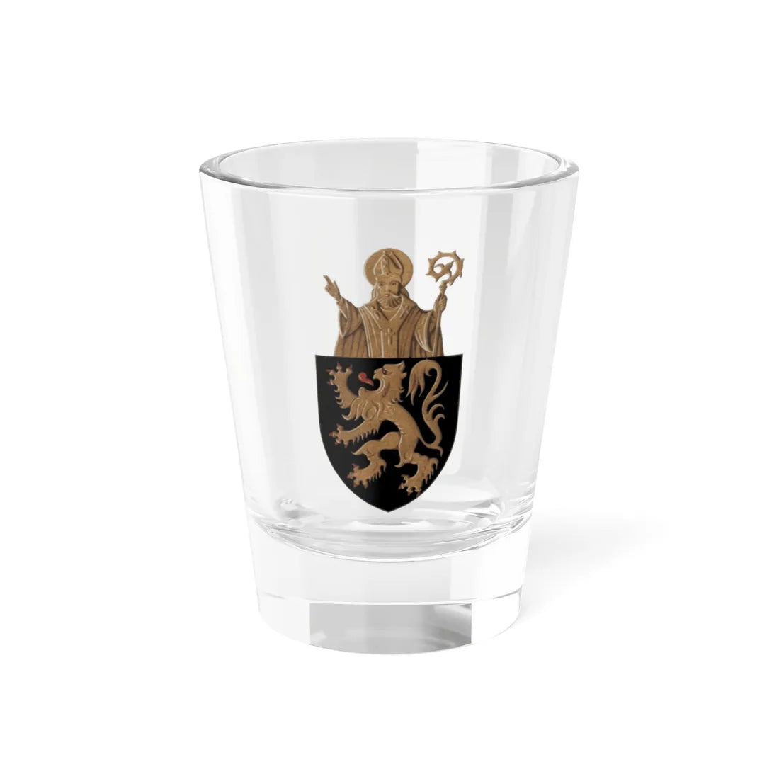 Wapen Kapelle-op-den-Bos (Belgium) (Coat of Arms) Shot Glass 1.5oz 1.5oz - Go Mug Yourself