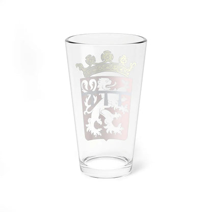 Wapen La Roche-en-Ardenne (Belgium) (Coat of Arms) Pint Glass 16oz - Go Mug Yourself