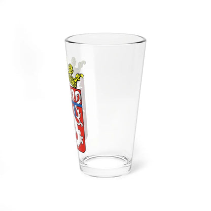 Wapen La Roche-en-Ardenne (Belgium) (Coat of Arms) Pint Glass 16oz - Go Mug Yourself