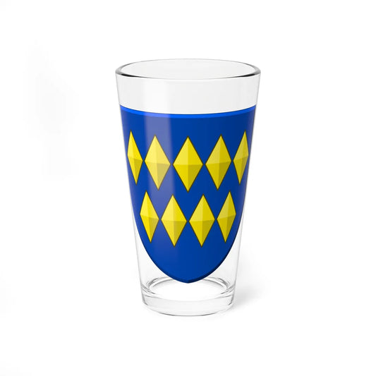 Wapen Leimuiden (Netherlands) (Coat of Arms) Pint Glass 16oz 16oz - Go Mug Yourself