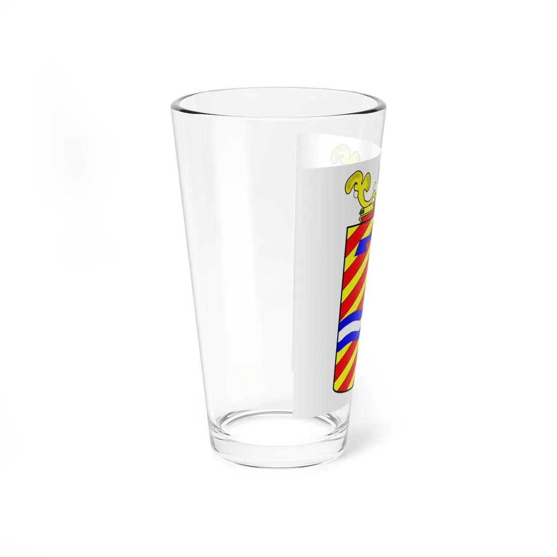 Wapen Maassluis (Netherlands) (Coat of Arms) Pint Glass 16oz - Go Mug Yourself