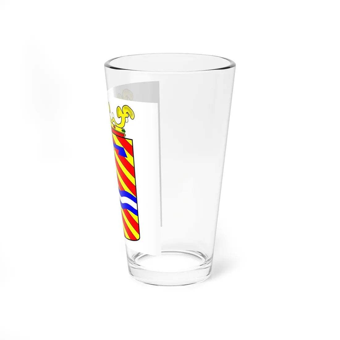 Wapen Maassluis (Netherlands) (Coat of Arms) Pint Glass 16oz - Go Mug Yourself
