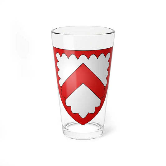 Wapen stad be Kortrijk (Belgium) (Coat of Arms) Pint Glass 16oz 16oz - Go Mug Yourself