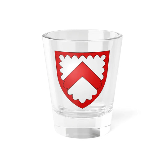 Wapen stad be Kortrijk (Belgium) (Coat of Arms) Shot Glass 1.5oz 1.5oz - Go Mug Yourself