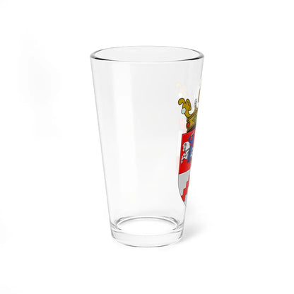 Wapen van Aalbeke (Belgium) (Coat of Arms) Pint Glass 16oz - Go Mug Yourself