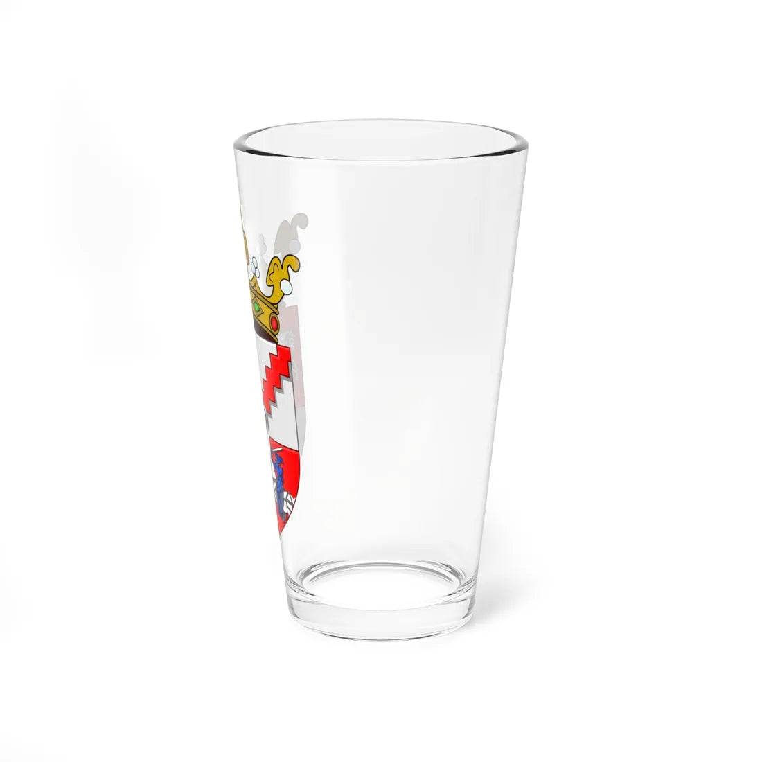 Wapen van Aalbeke (Belgium) (Coat of Arms) Pint Glass 16oz - Go Mug Yourself