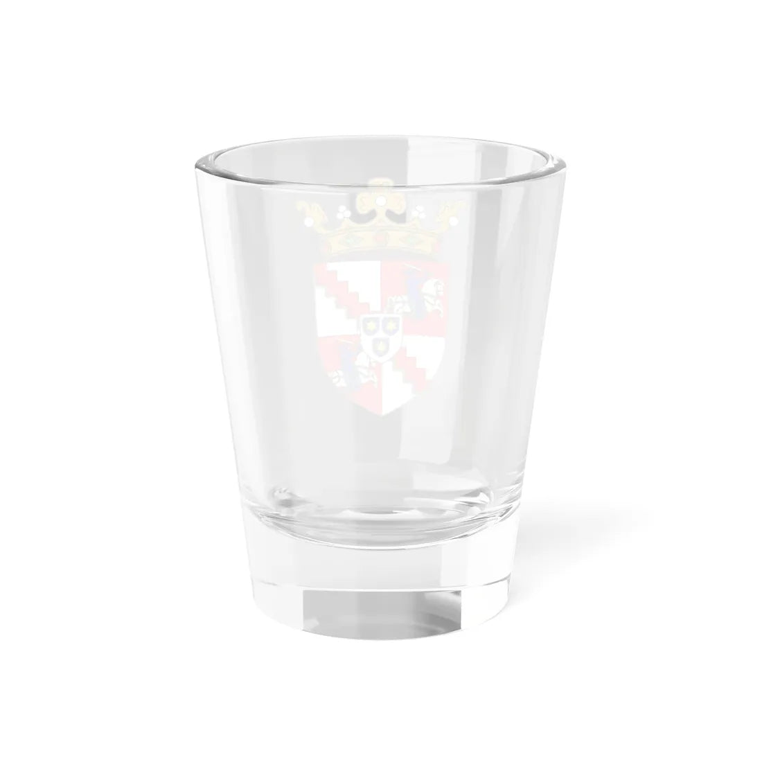 Wapen van Aalbeke (Belgium) (Coat of Arms) Shot Glass 1.5oz - Go Mug Yourself