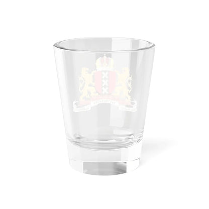 Wapen van Amsterdam (Netherlands) (Coat of Arms) Shot Glass 1.5oz - Go Mug Yourself