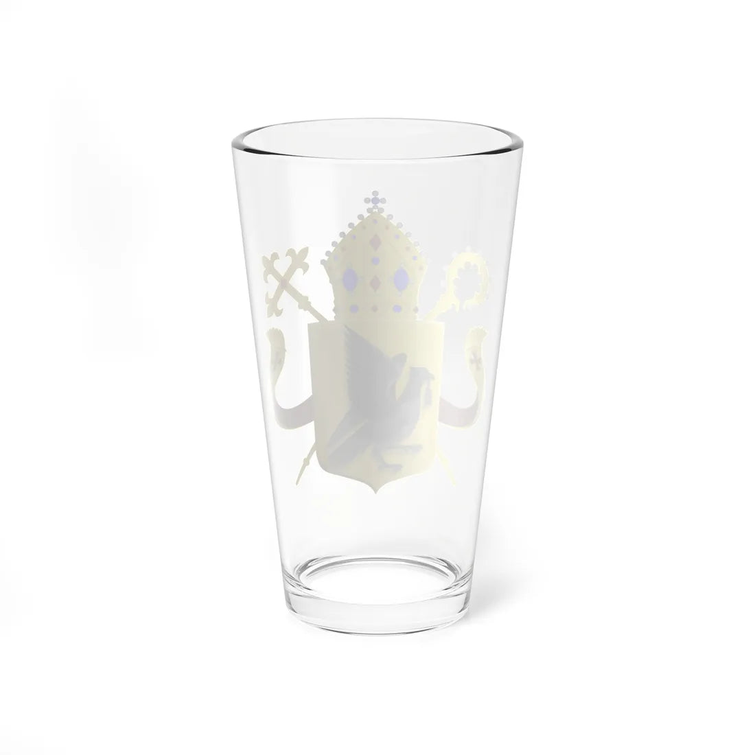 Wapen van bisdom Den Bosch (Netherlands) (Coat of Arms) Pint Glass 16oz - Go Mug Yourself