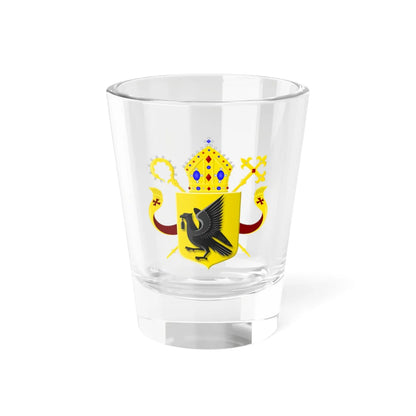 Wapen van bisdom Den Bosch (Netherlands) (Coat of Arms) Shot Glass 1.5oz 1.5oz - Go Mug Yourself