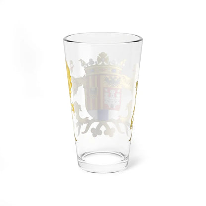 Wapen van de provincie Antwerpen (Belgium) (Coat of Arms) Pint Glass 16oz - Go Mug Yourself