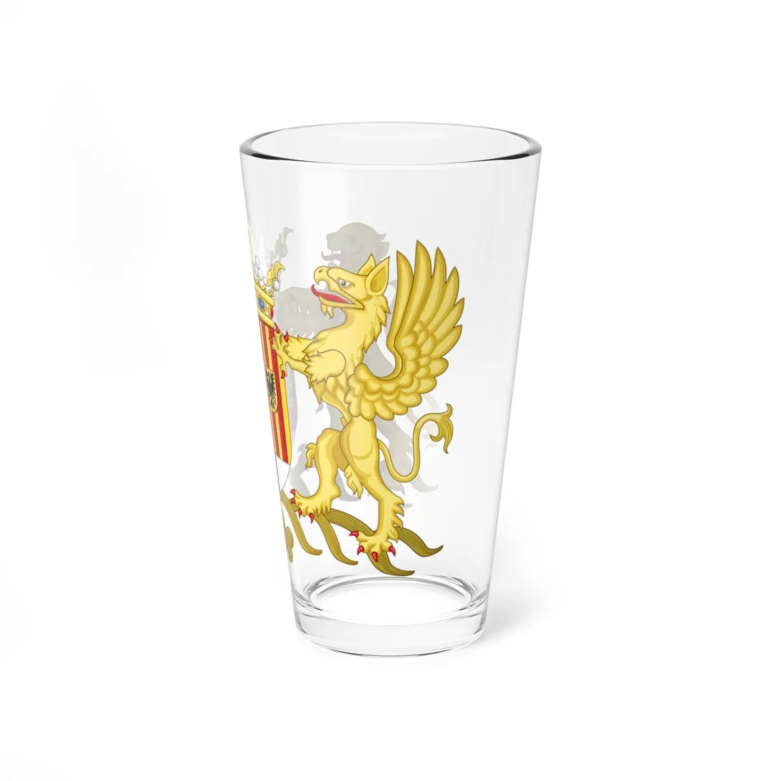 Wapen van de provincie Antwerpen (Belgium) (Coat of Arms) Pint Glass 16oz - Go Mug Yourself
