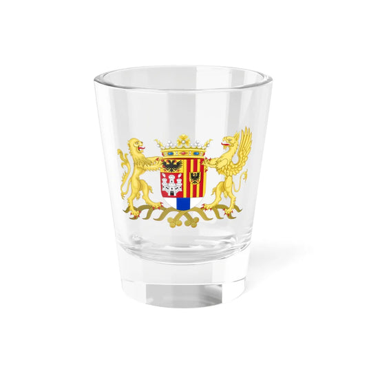Wapen van de provincie Antwerpen (Belgium) (Coat of Arms) Shot Glass 1.5oz 1.5oz - Go Mug Yourself