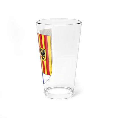 Wapen van de provincie Antwerpen klein (Belgium) (Coat of Arms) Pint Glass 16oz - Go Mug Yourself