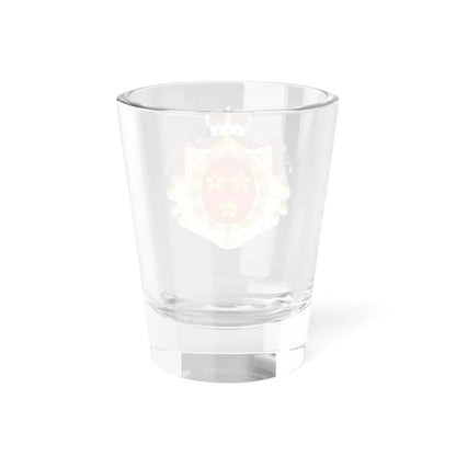 Wapen van Drogenbos (Belgium) (Coat of Arms) Shot Glass 1.5oz - Go Mug Yourself