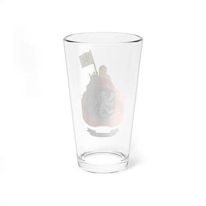 Wapen van Gent (Belgium) (Coat of Arms) Pint Glass 16oz - Go Mug Yourself