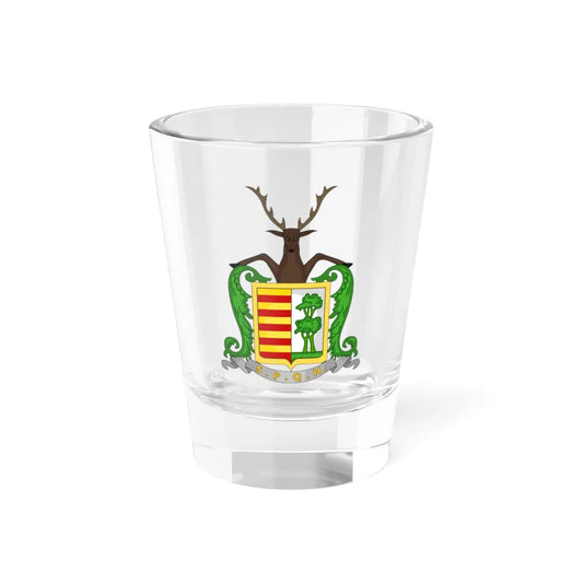 Wapen van Hasselt B (Belgium) (Coat of Arms) Shot Glass 1.5oz 1.5oz - Go Mug Yourself