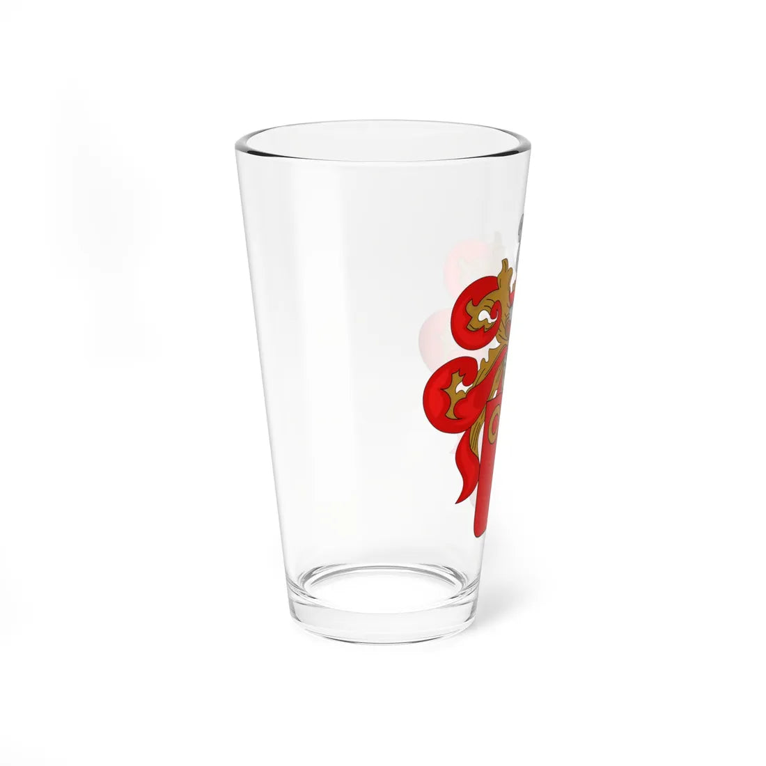 Wapen van Kuurne (Belgium) (Coat of Arms) Pint Glass 16oz - Go Mug Yourself