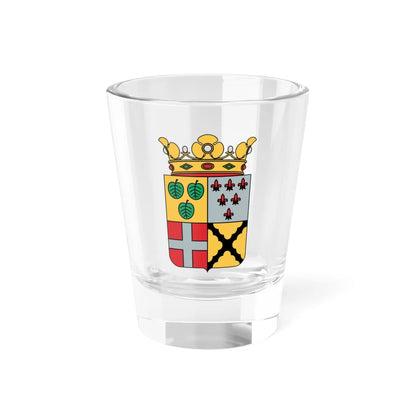 Wapen van Leusden 001 (Netherlands) (Coat of Arms) Shot Glass 1.5oz 1.5oz - Go Mug Yourself