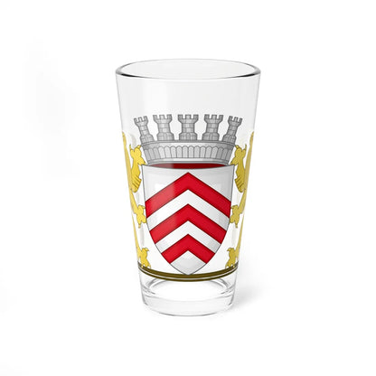 Wapen van Lier (Belgium) (Coat of Arms) Pint Glass 16oz 16oz - Go Mug Yourself