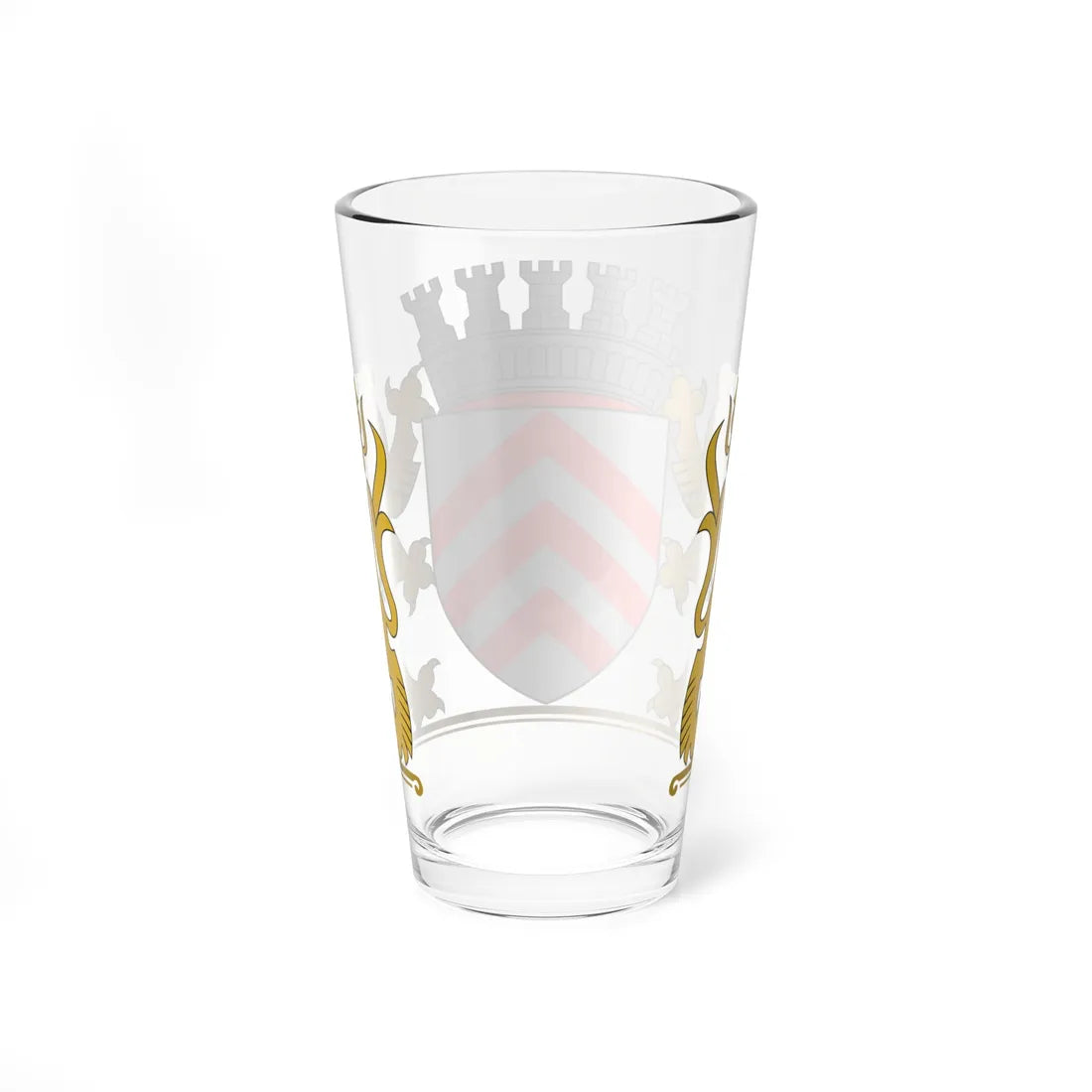 Wapen van Lier vlak (Belgium) (Coat of Arms) Pint Glass 16oz - Go Mug Yourself