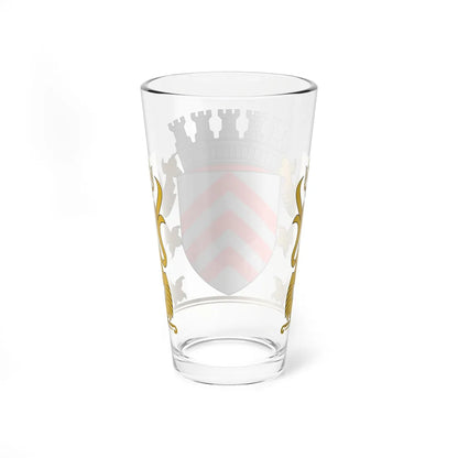 Wapen van Lier vlak (Belgium) (Coat of Arms) Pint Glass 16oz - Go Mug Yourself