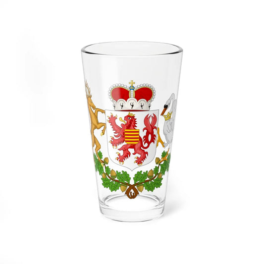 Wapen van Limburg België (Belgium) (Coat of Arms) Pint Glass 16oz 16oz - Go Mug Yourself