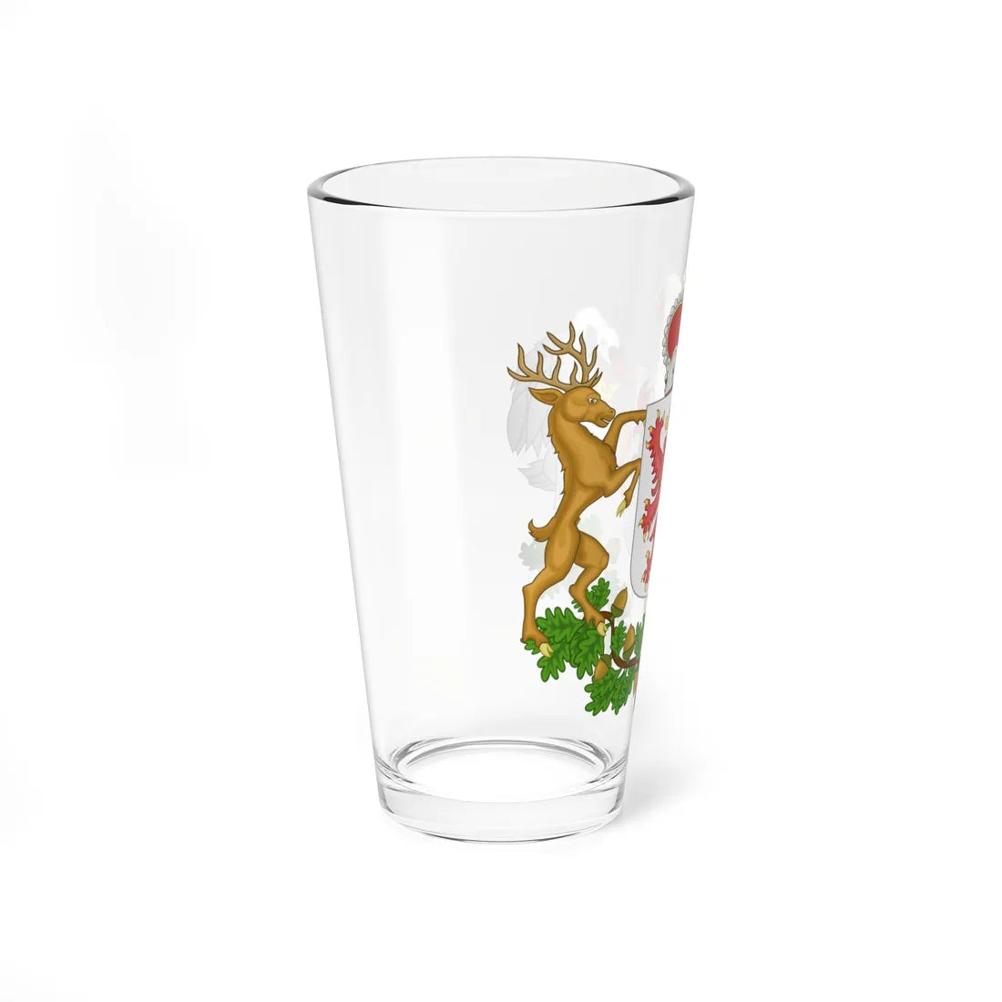 Wapen van Limburg België (Belgium) (Coat of Arms) Pint Glass 16oz - Go Mug Yourself