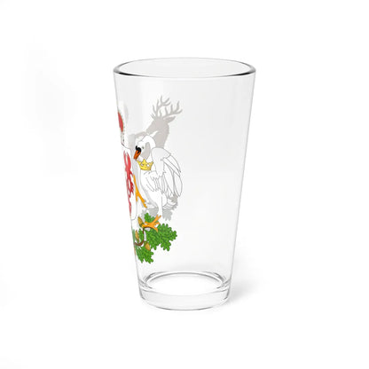 Wapen van Limburg België (Belgium) (Coat of Arms) Pint Glass 16oz - Go Mug Yourself