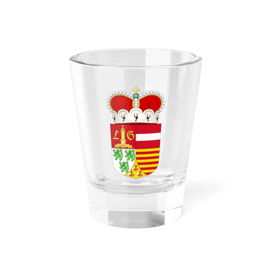 Wapen van Luik provincie (Belgium) (Coat of Arms) Shot Glass 1.5oz 1.5oz - Go Mug Yourself