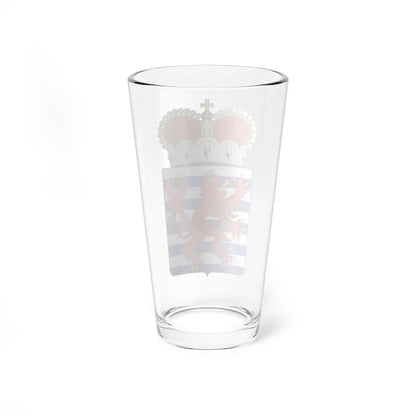 Wapen van Luxemburg België (Belgium) (Coat of Arms) Pint Glass 16oz - Go Mug Yourself