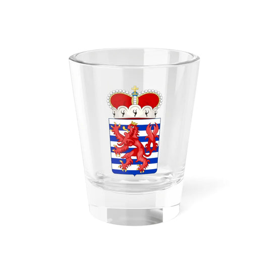 Wapen van Luxemburg België (Belgium) (Coat of Arms) Shot Glass 1.5oz 1.5oz - Go Mug Yourself