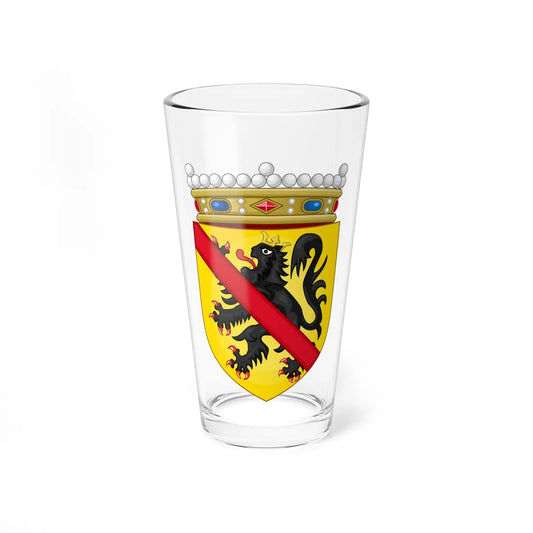 Wapen van Namen provincie (Belgium) (Coat of Arms) Pint Glass 16oz 16oz - Go Mug Yourself