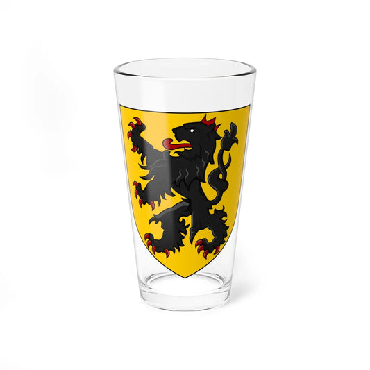 Wapen van Namen stad (Belgium) (Coat of Arms) Pint Glass 16oz 16oz - Go Mug Yourself