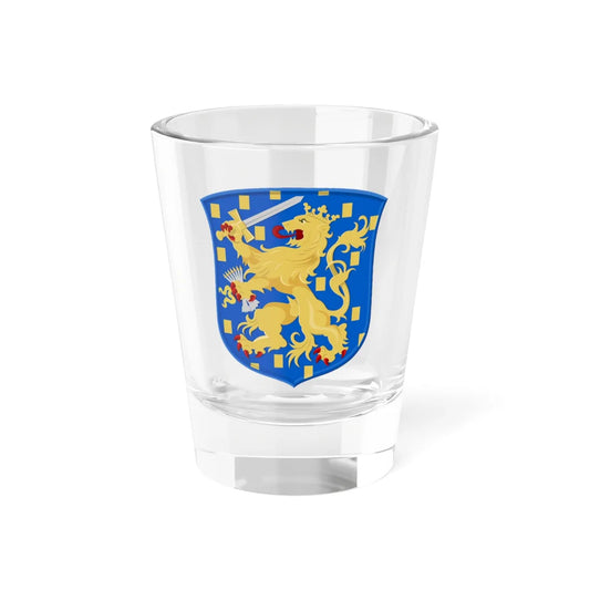Wapen van Nederland klein (Netherlands) (Coat of Arms) Shot Glass 1.5oz 1.5oz - Go Mug Yourself