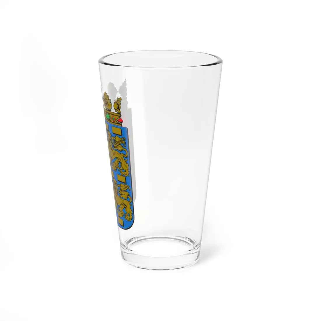 Wapen van Noord-Holland (Netherlands) (Coat of Arms) Pint Glass 16oz - Go Mug Yourself