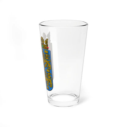 Wapen van Noord-Holland (Netherlands) (Coat of Arms) Pint Glass 16oz - Go Mug Yourself