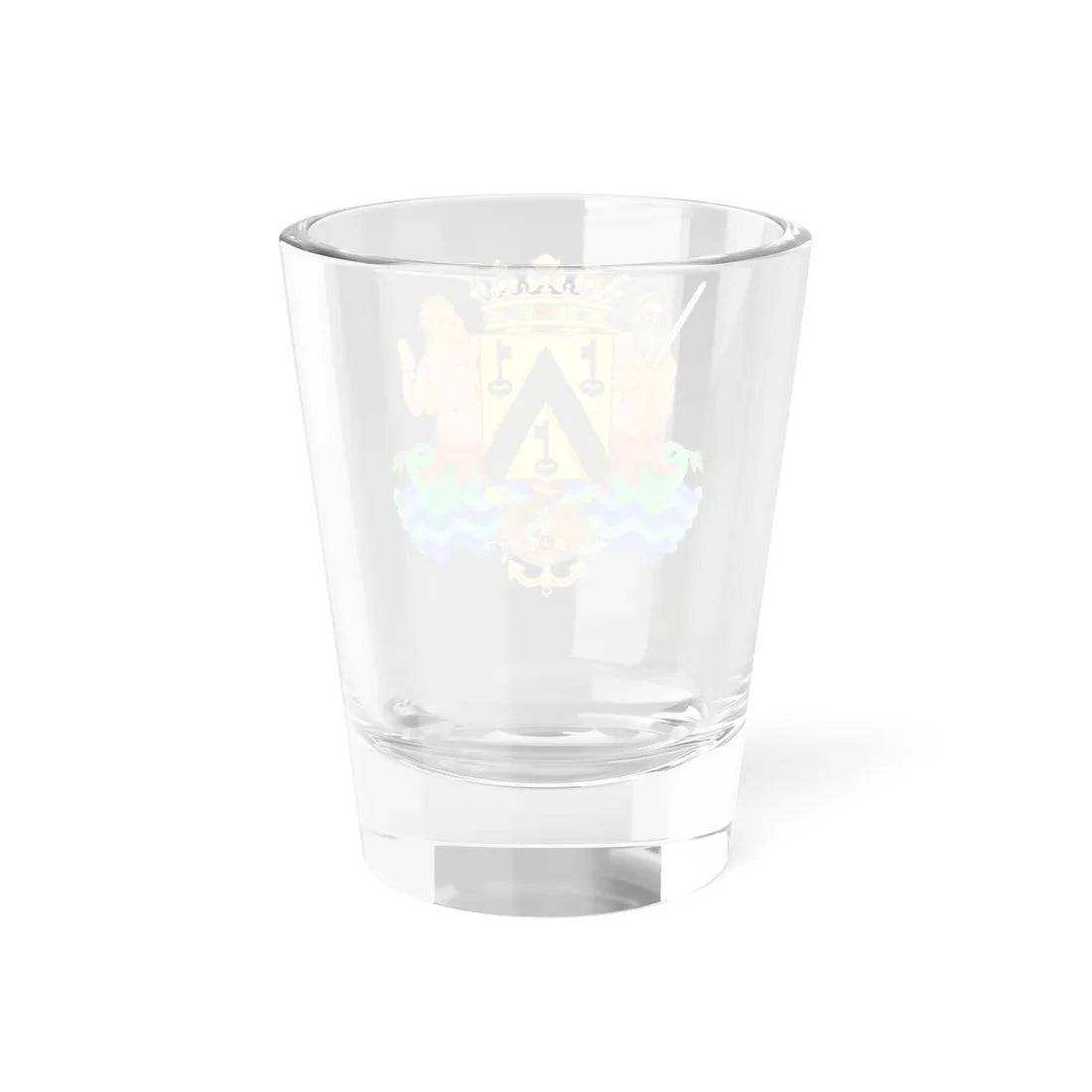 Wapen van Oostende (Belgium) (Coat of Arms) Shot Glass 1.5oz - Go Mug Yourself