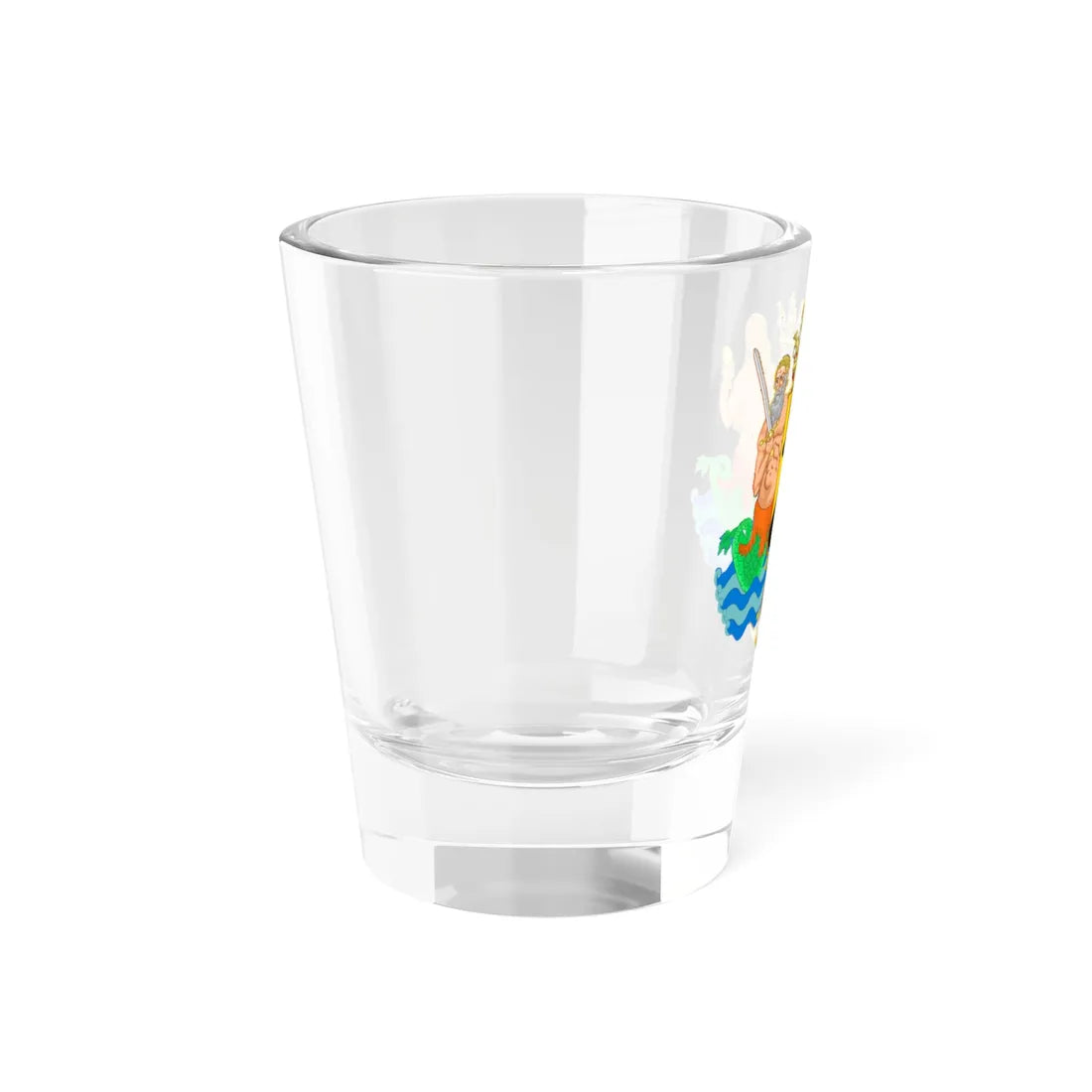 Wapen van Oostende (Belgium) (Coat of Arms) Shot Glass 1.5oz - Go Mug Yourself