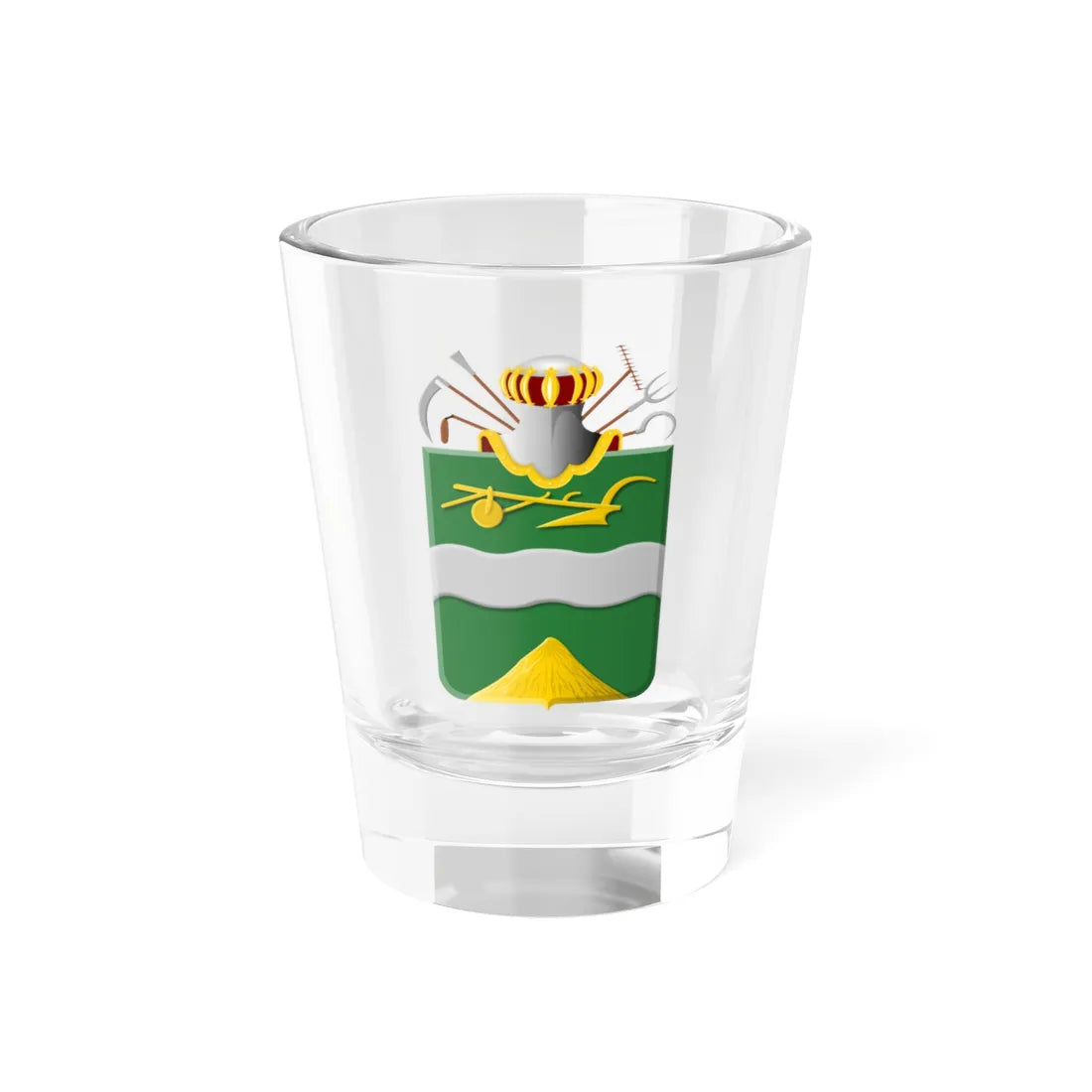 Wapen van Soest Nederland (Netherlands) (Coat of Arms) Shot Glass 1.5oz 1.5oz - Go Mug Yourself